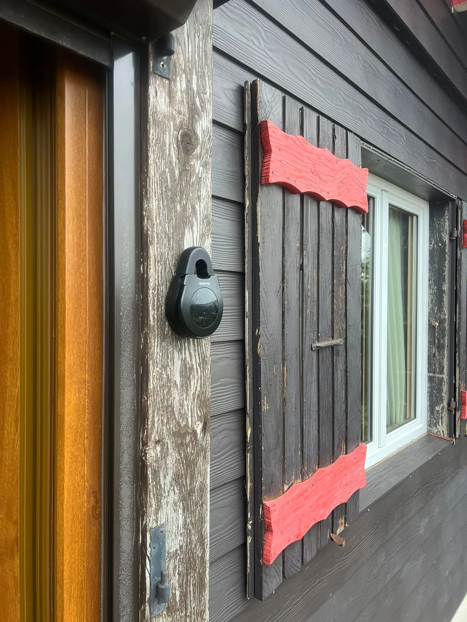 Boîte à clé du chalet